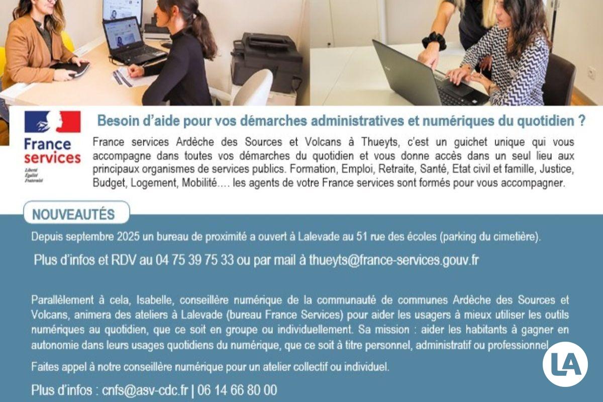 Antenne France service Lalevade
