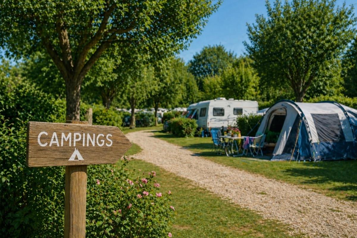 Camping ( image générée par l'IA )