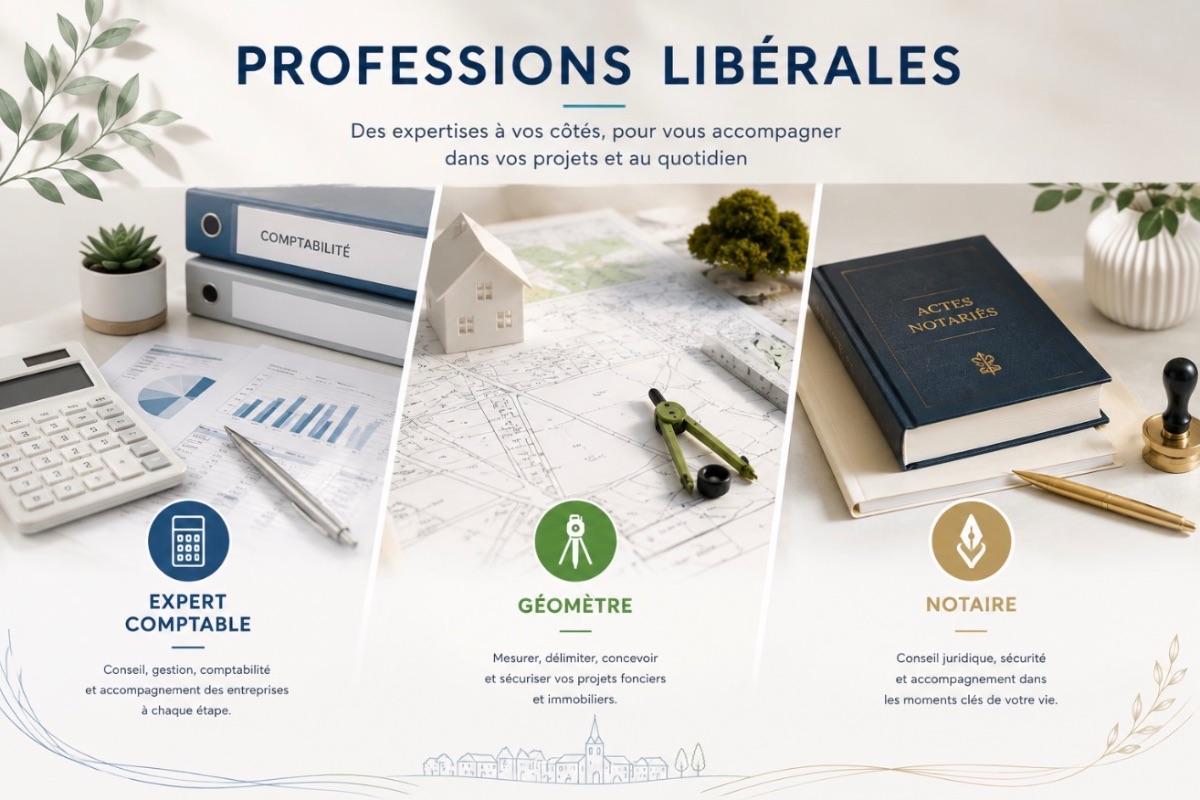 Professions liberales (image générée par l'IA)