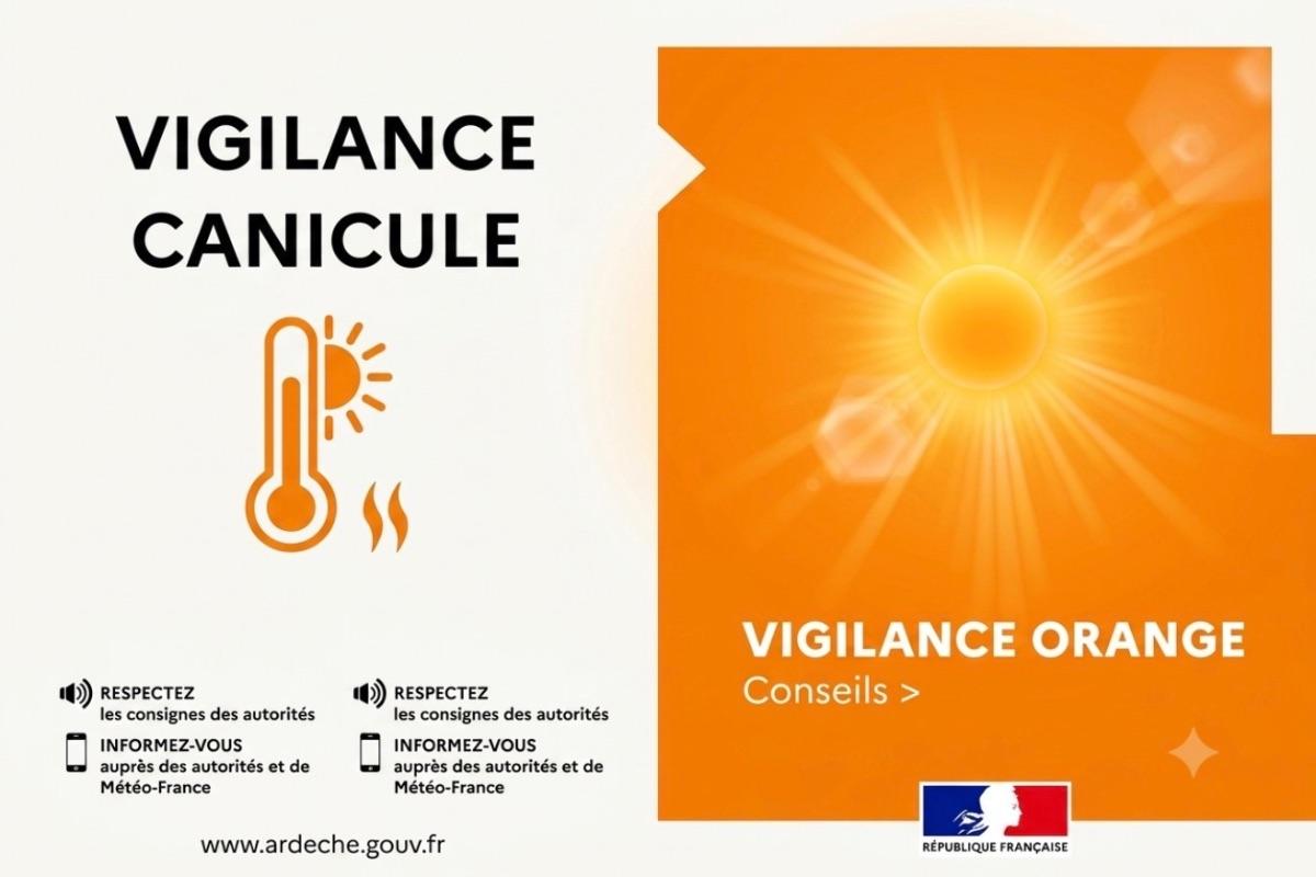 Vigilance orange canicule